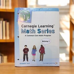 Carnegie Learning Math Series Common Core Volume 1-2 Homeschool Educational